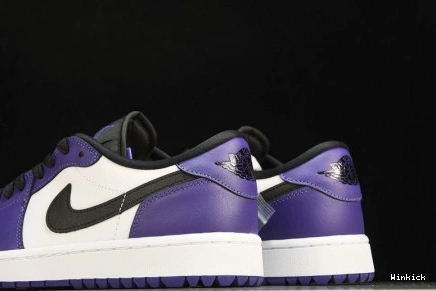 Golf 1 "White DD9315-105 Low Retro Purple"  Jordan 0712